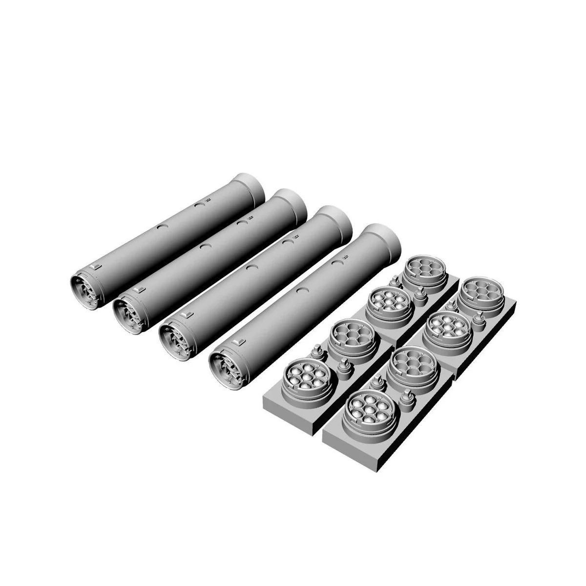 LAU-131 rocket launcher, 1/48 - Brengun BRL48141