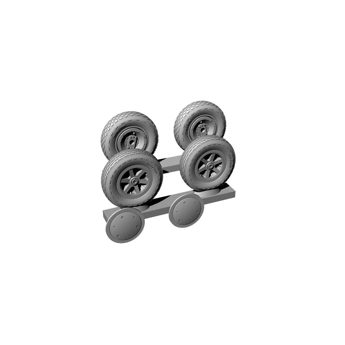 SBD Dauntless Wheels, 1/48 - Brengun BRL48143