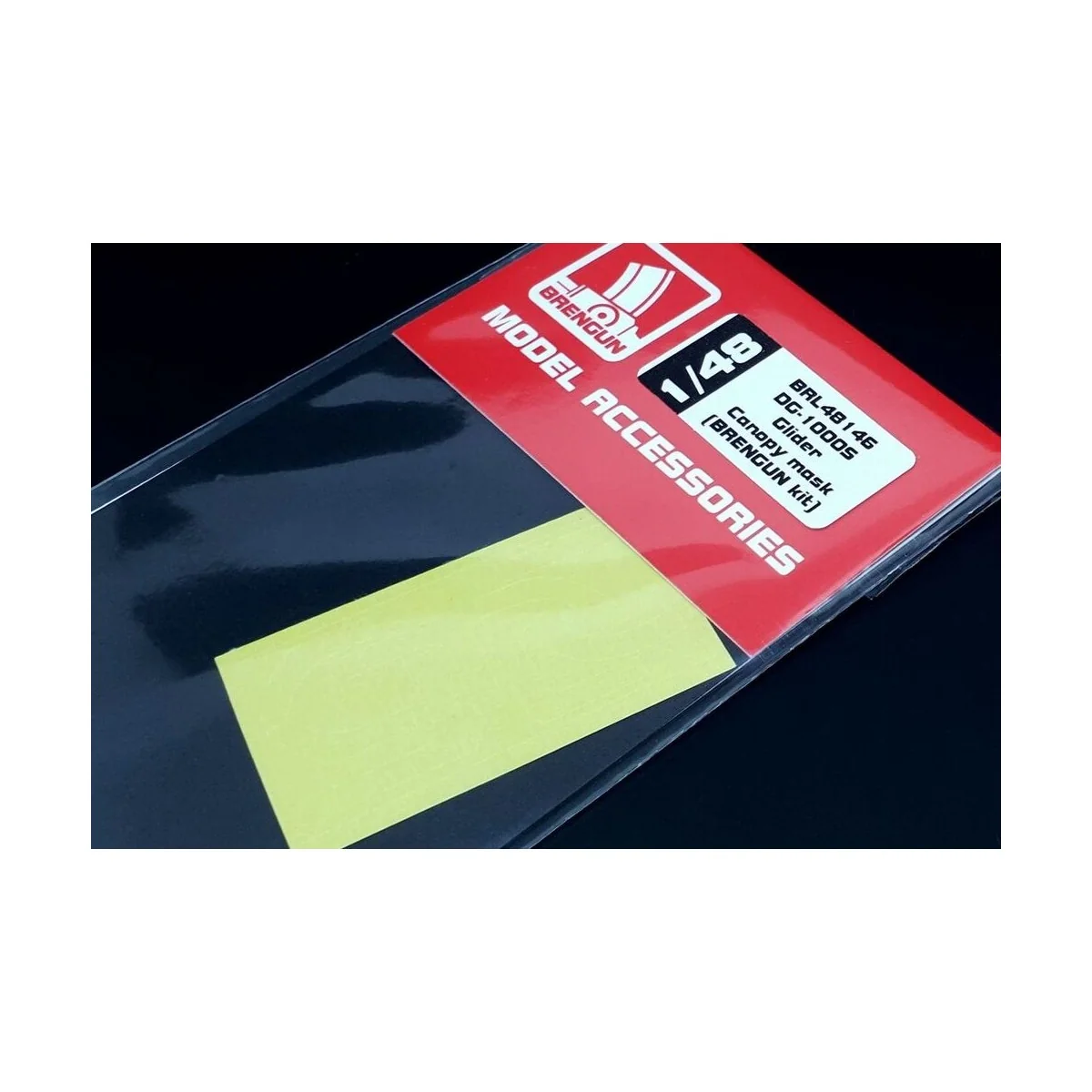 DG-1000S Glider Canopy mask (BRENGUN kit), 1/48 - Brengun BRL48146