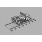 Railway Jeep (2pcs), 1/120 - Hauler HTT120084