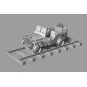 Railway Jeep (2pcs), 1/120 - Hauler HTT120084