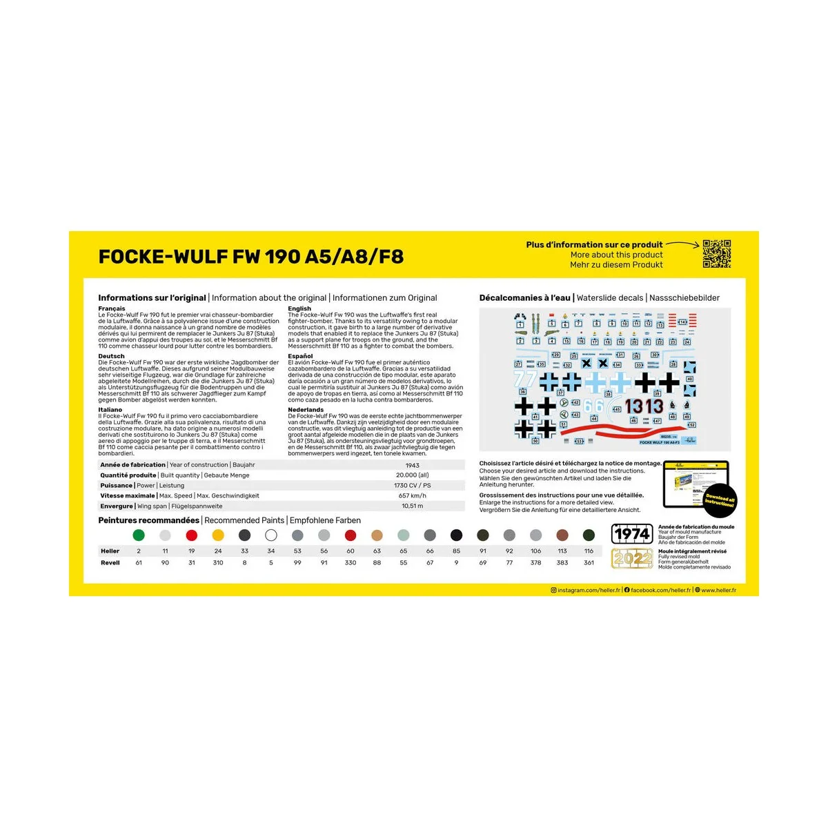 FW 190 A5/A8/F8 - Heller 80235