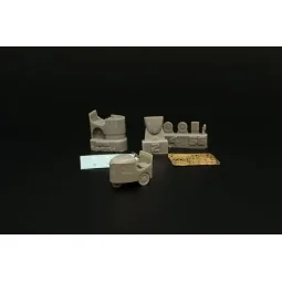 UK Flight Deck Tractor Clarkat type B, 1/144 - Brengun BRS144054 2