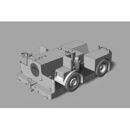 UK Flight Deck Tractor Tugmaster, 1/144 - Brengun BRS144055 2