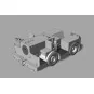 UK Flight Deck Tractor Tugmaster, 1/144 - Brengun BRS144055