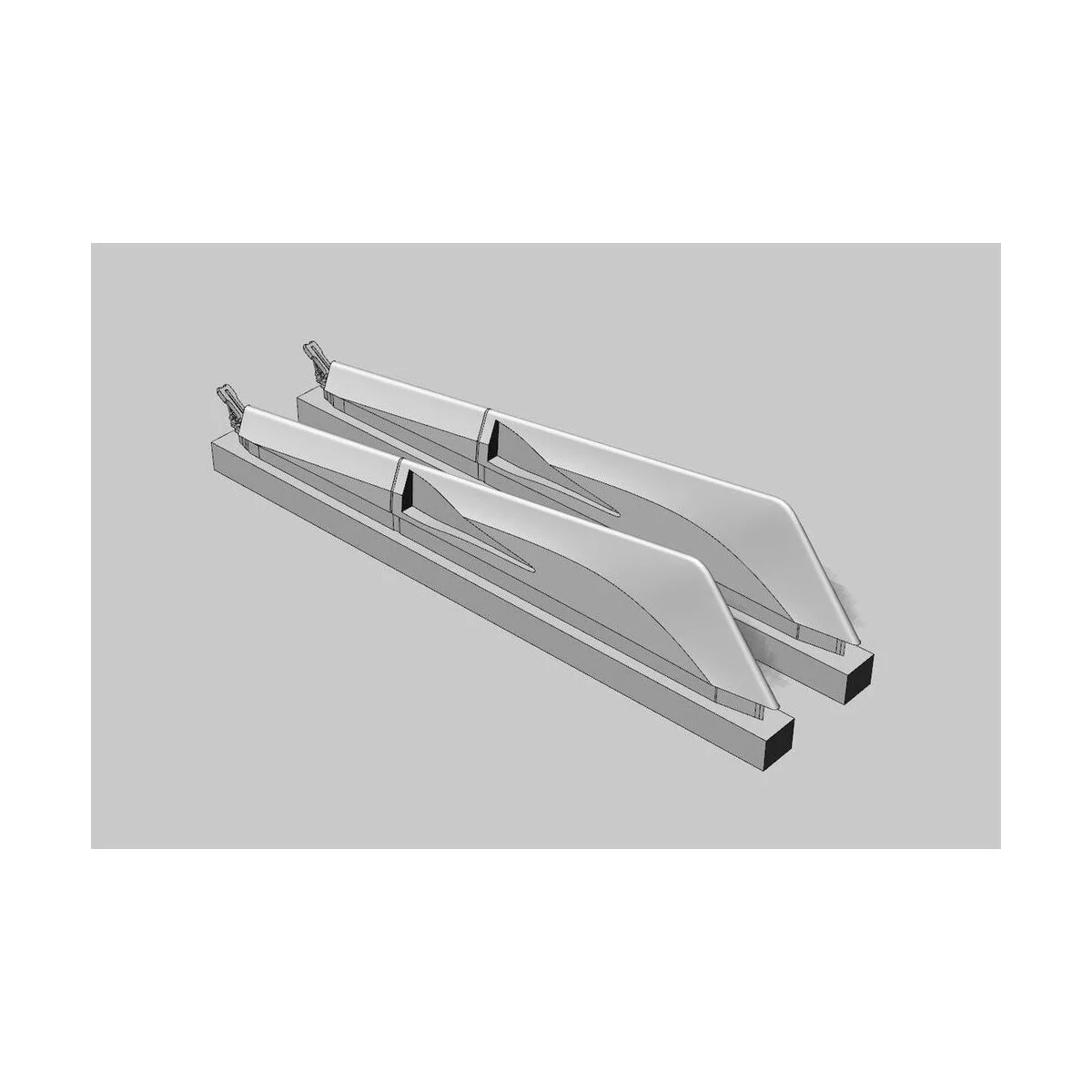 F-14ABD Ventral Fins, 1/72 - Brengun BRL72237