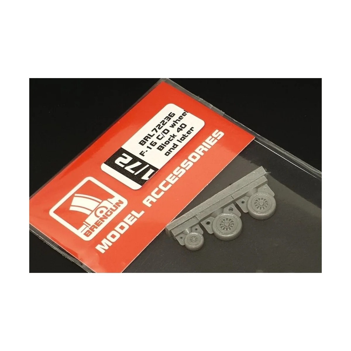 F-16 CD wheel Block 40 and later, 1/72 - Brengun BRL72236