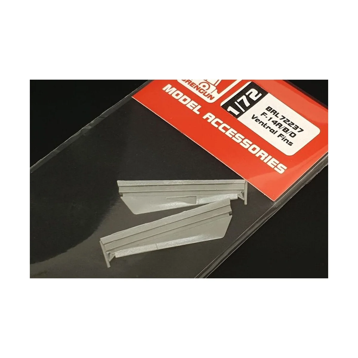 F-14ABD Ventral Fins, 1/72 - Brengun BRL72237