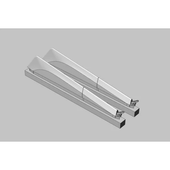 F-14ABD Ventral Fins, 1/72 - Brengun BRL72237