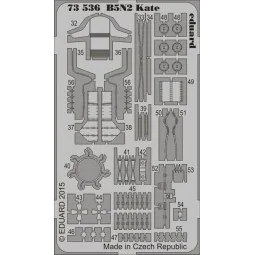 B5N2 Kate for Airfix, 1/72 - Eduard Accessories 73536