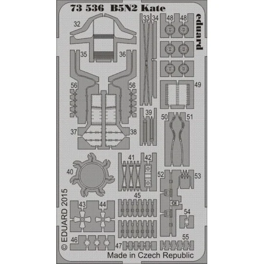 B5N2 Kate for Airfix - Eduard Accessories 73536