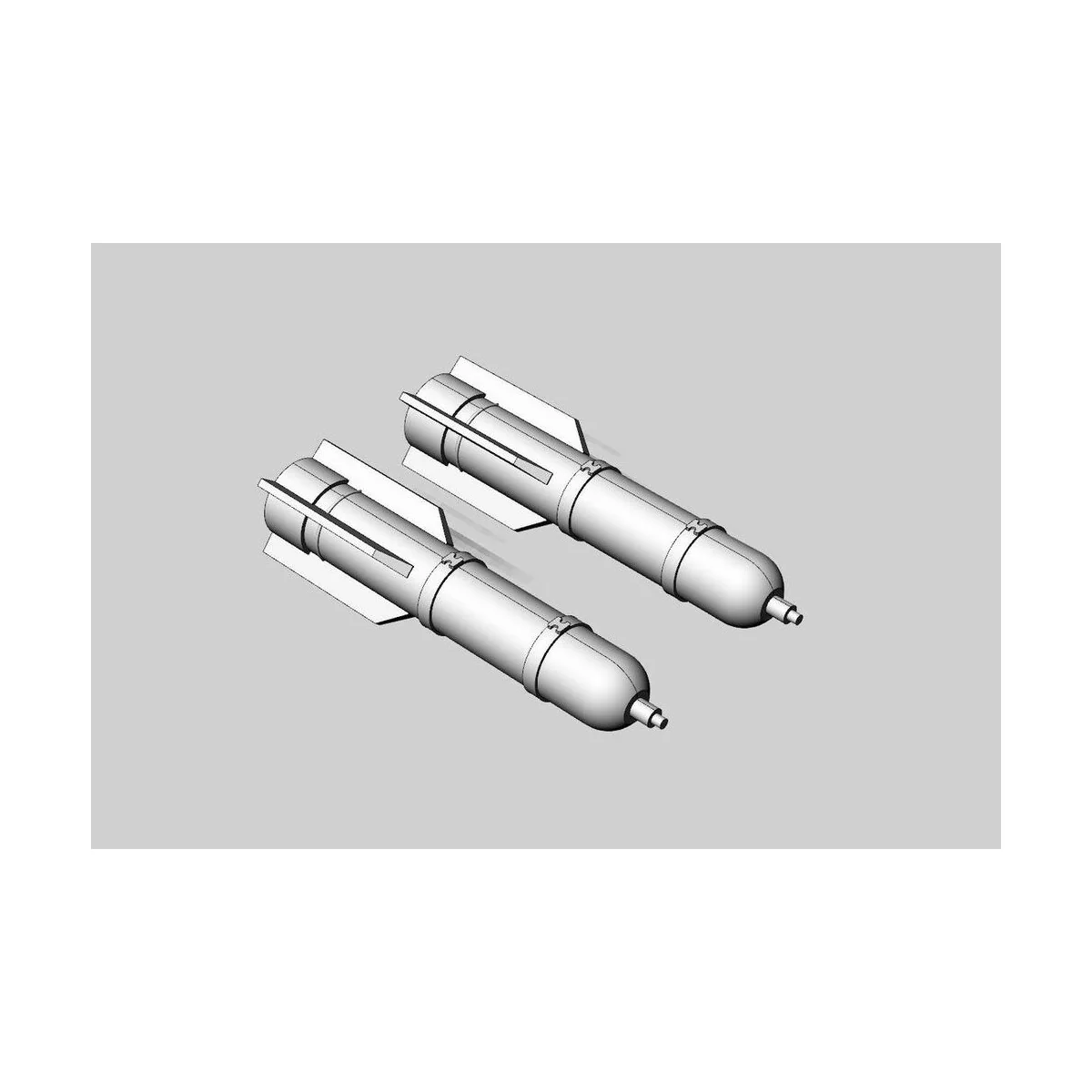 M26 flare (2pcs), 1/48 - Brengun BRL48148