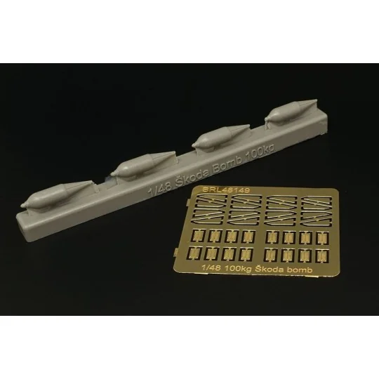 Škoda 100kg bomb, 1/48 - Brengun BRL48149
