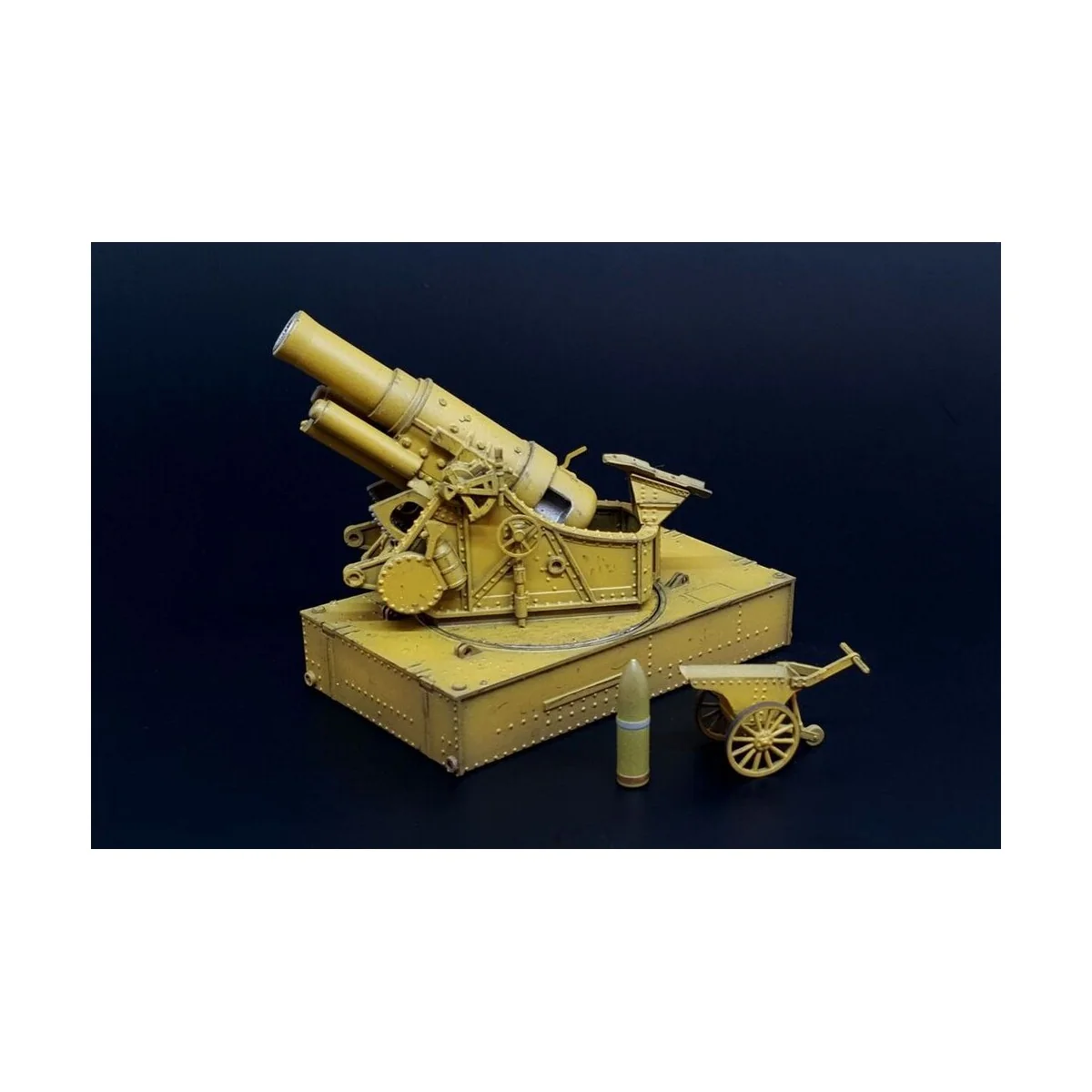 Skoda 30, 5cm Siege Howitzer, 1/72 - Hauler HLP72035