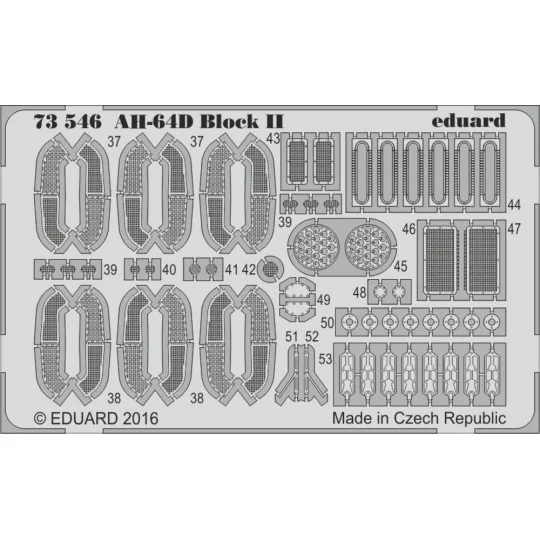 AH-64D Block II for Academy, 1/72 - Eduard Accessories 73546
