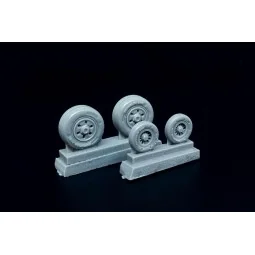 FA-18 EF Super Hornet Wheels, 1/72 - Brengun BRL72241