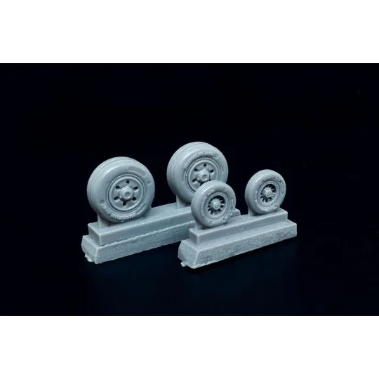FA-18 EF Super Hornet Wheels, 1/72 - Brengun BRL72241