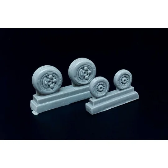 FA-18 EF Super Hornet Wheels, 1/72 - Brengun BRL72241
