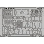 Mirage F.1 for Special Hobby - Eduard Accessories 73559