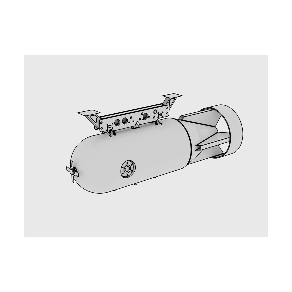 MKXVII Depth charge, 1/72 - Brengun BRL72244