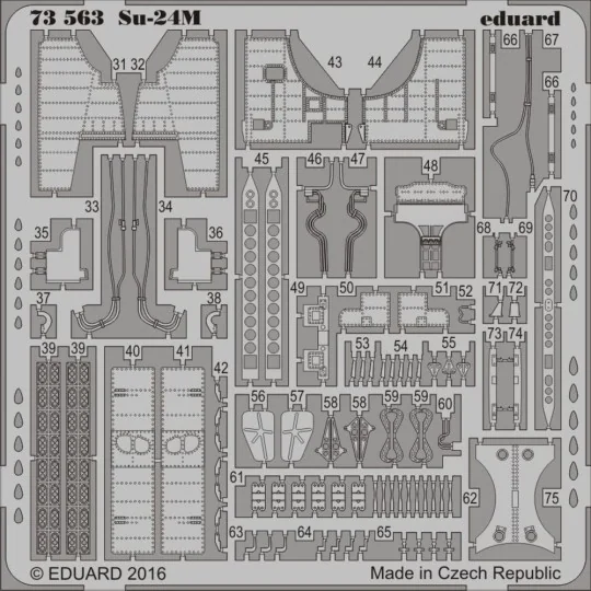 Su-24M for Trumpeter, 1/72 - Eduard Accessories 73563