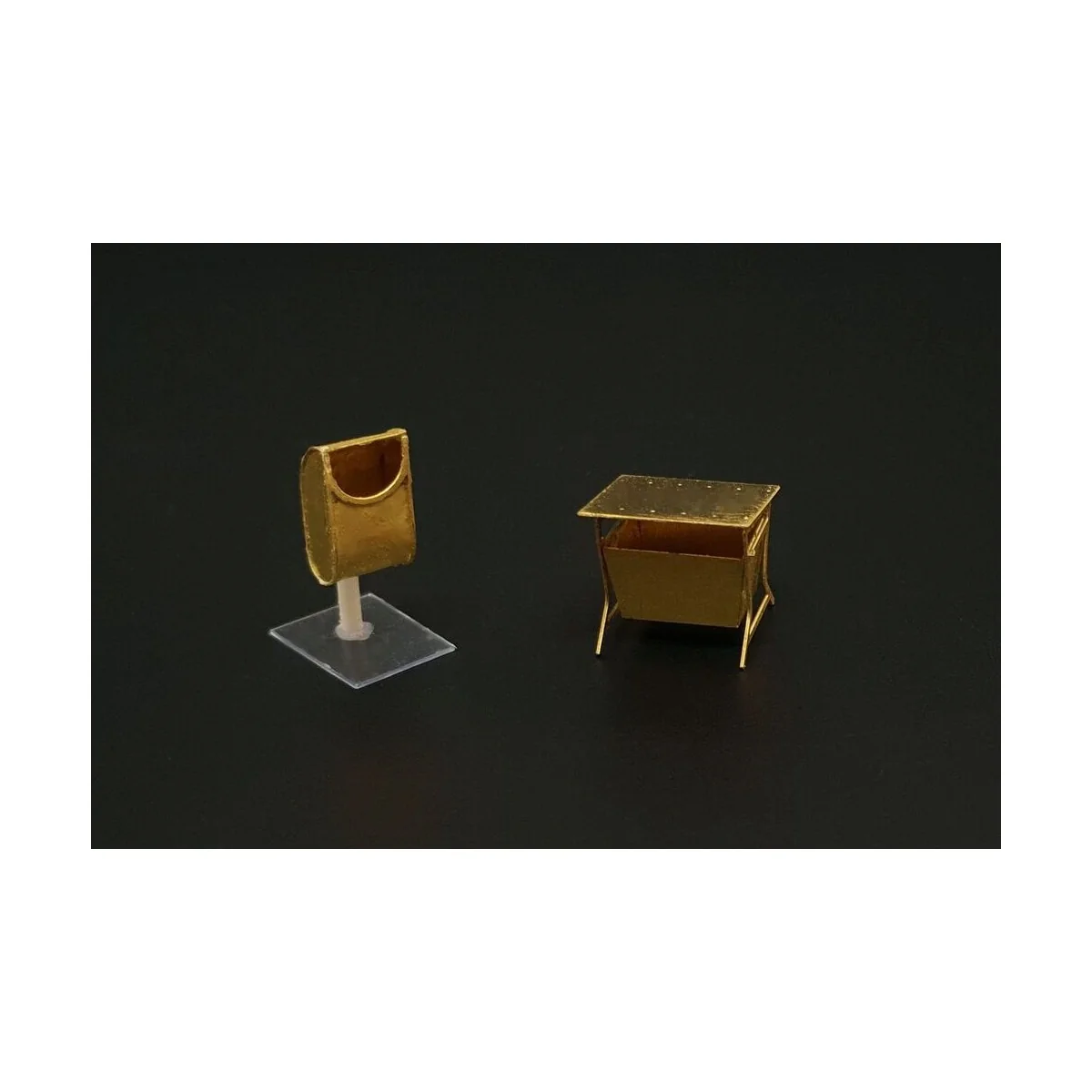 Street garbage bin (5pcs), 1/87 - Hauler HLR87208
