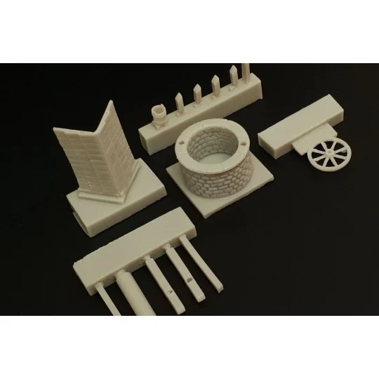 Stone well, 1/72 - Hauler HLH72125