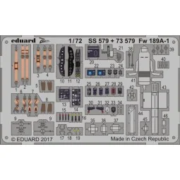 Fw 189A-1 for ICM - Eduard Accessories 73579