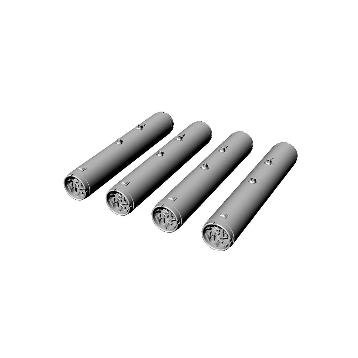 LAU131 (4pcs), 1/72 - Brengun BRL72250
