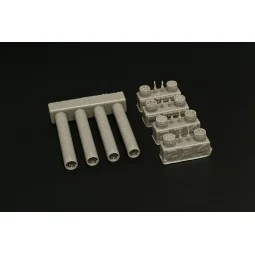 LAU131 (4pcs), 1/72 - Brengun BRL72250 2