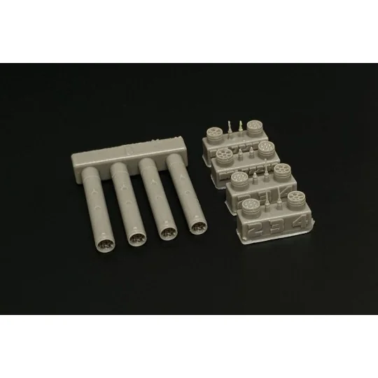 LAU131 (4pcs), 1/72 - Brengun BRL72250