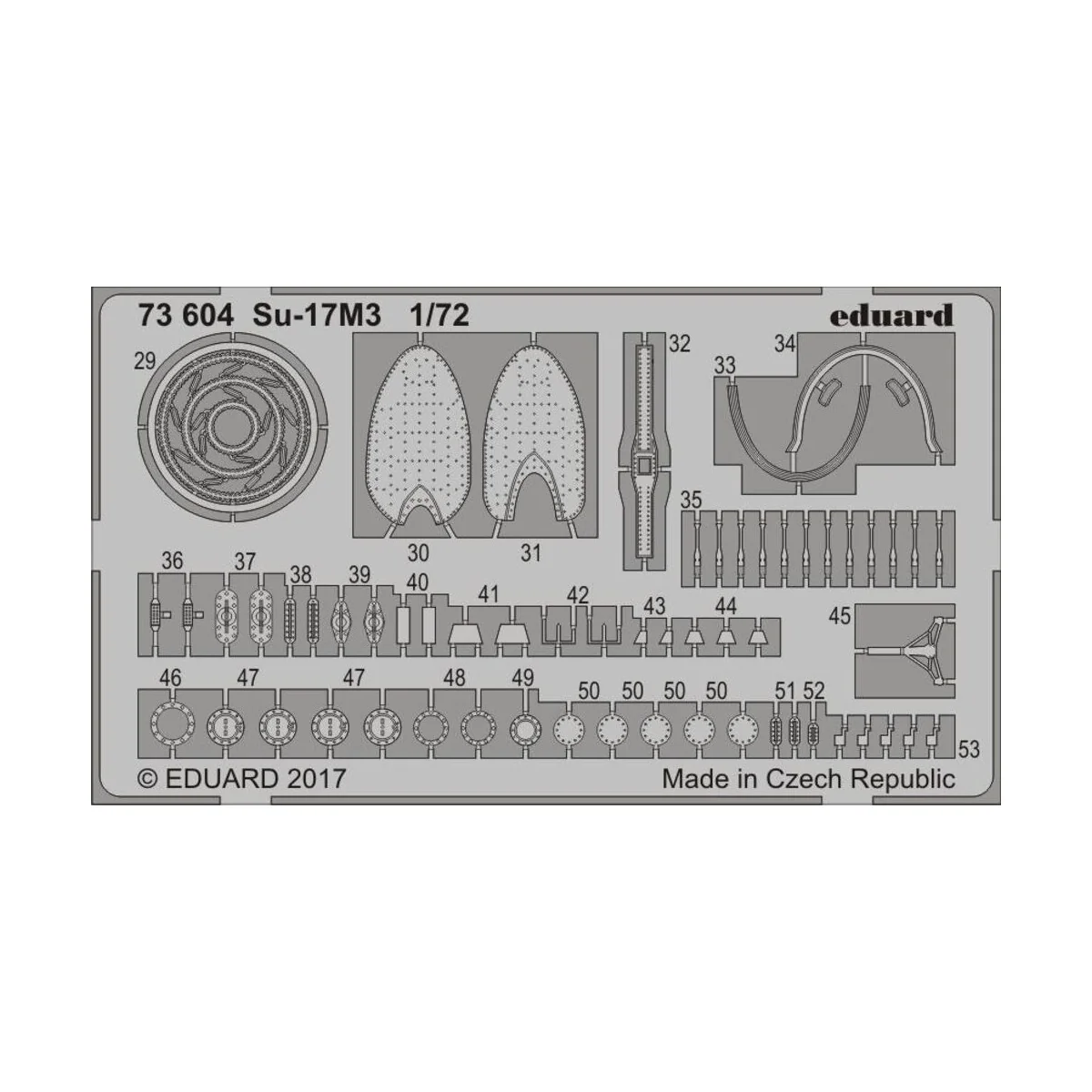 Su-17M3 for Modelsvit, 1/72 - Eduard Accessories 73604
