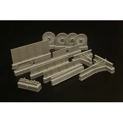 Farm horse drawn wagon, 1/72 - Hauler HLH72130 2