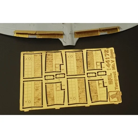 Hawker Tempest Mk.V flaps (Mark I kit), 1/144 - Brengun BRL144172