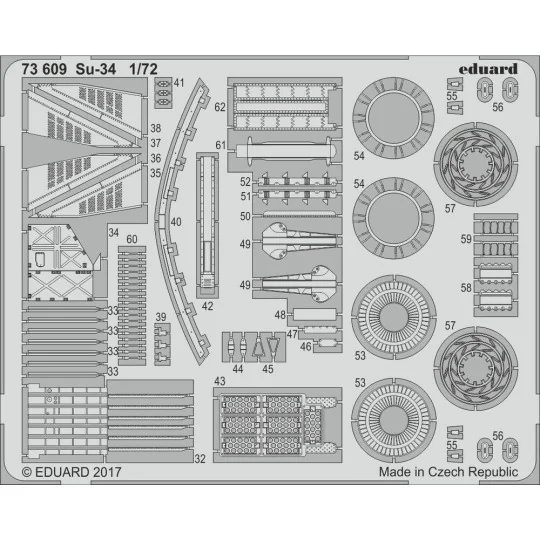 Su-34 for Trumpeter, 1/72 - Eduard Accessories 73609