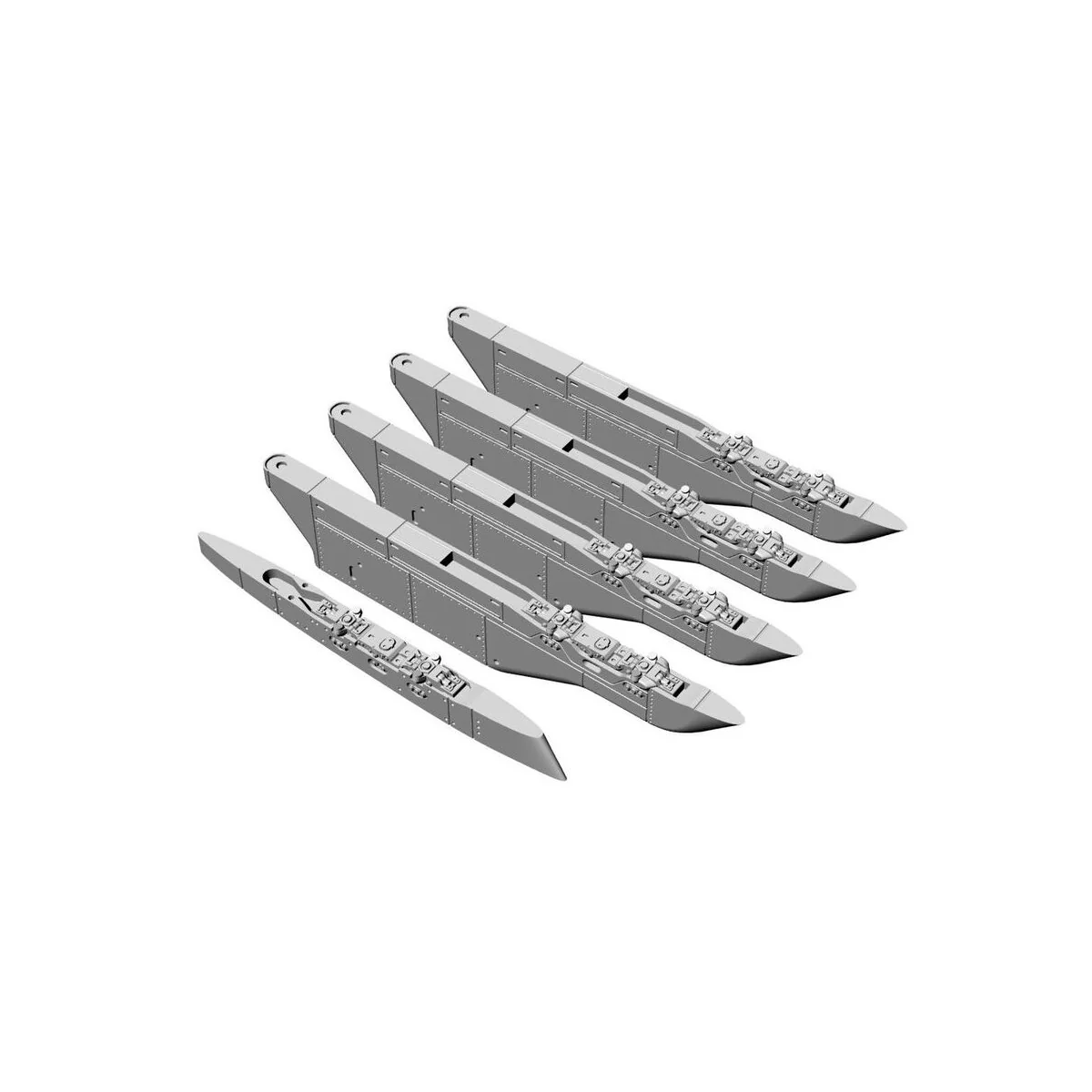 F/A-18 A/B/C/D Hornet pylons, 1/72 - Brengun BRL72256