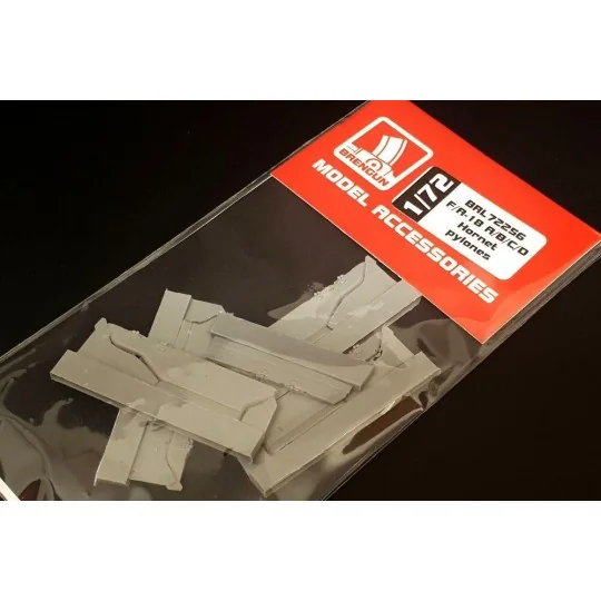 F/A-18 A/B/C/D Hornet pylons, 1/72 - Brengun BRL72256
