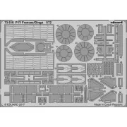 P1Y Frances/Ginga for Hasegawa, 1/72 - Eduard Accessories 73610 P1Y Frances/Ginga for Hasegawa, 1/72 - Eduard Accessories 73610