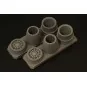 F/A-18 E/F engine nozzles set (Revell kit), 1/72 - Brengun BRL72258