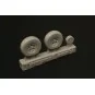 Hawker Tempest Mk.V wheels EARLY, 1/72 - Brengun BRL72260