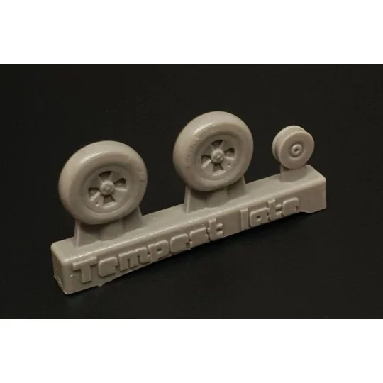 Hawker Tempest Mk.V wheels LATE, 1/72 - Brengun BRL72261