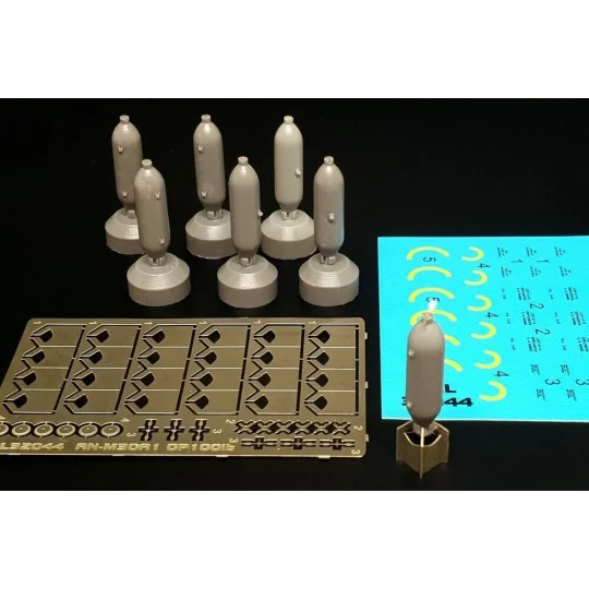 US GP 100lb AN-M30A1 bombs (6pcs), 1/32 - Brengun BRL32044