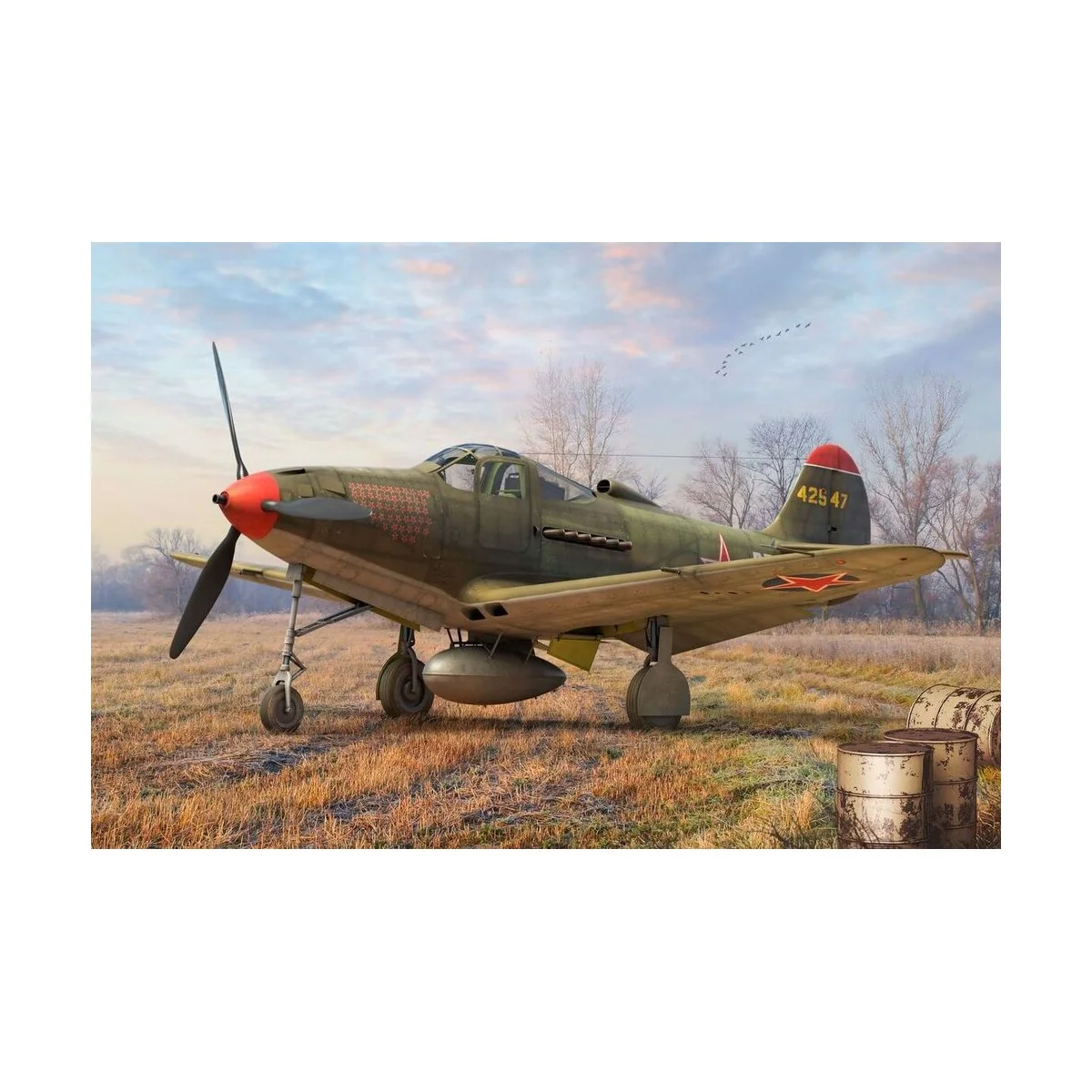 P-39 Airacobra „Red Stars“, 1/144 - Brengun BRP144016