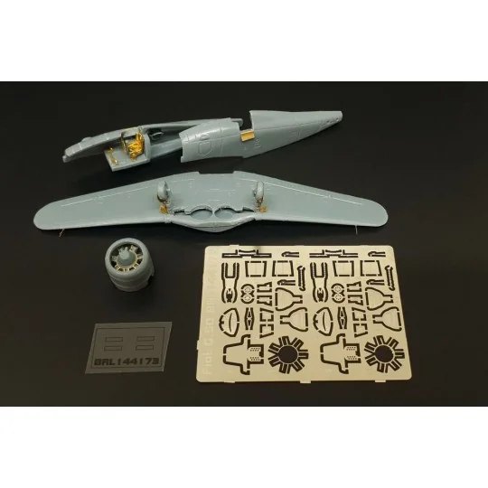 Fiat G.50 (Mark I kit), 1/144 - Brengun BRL144173
