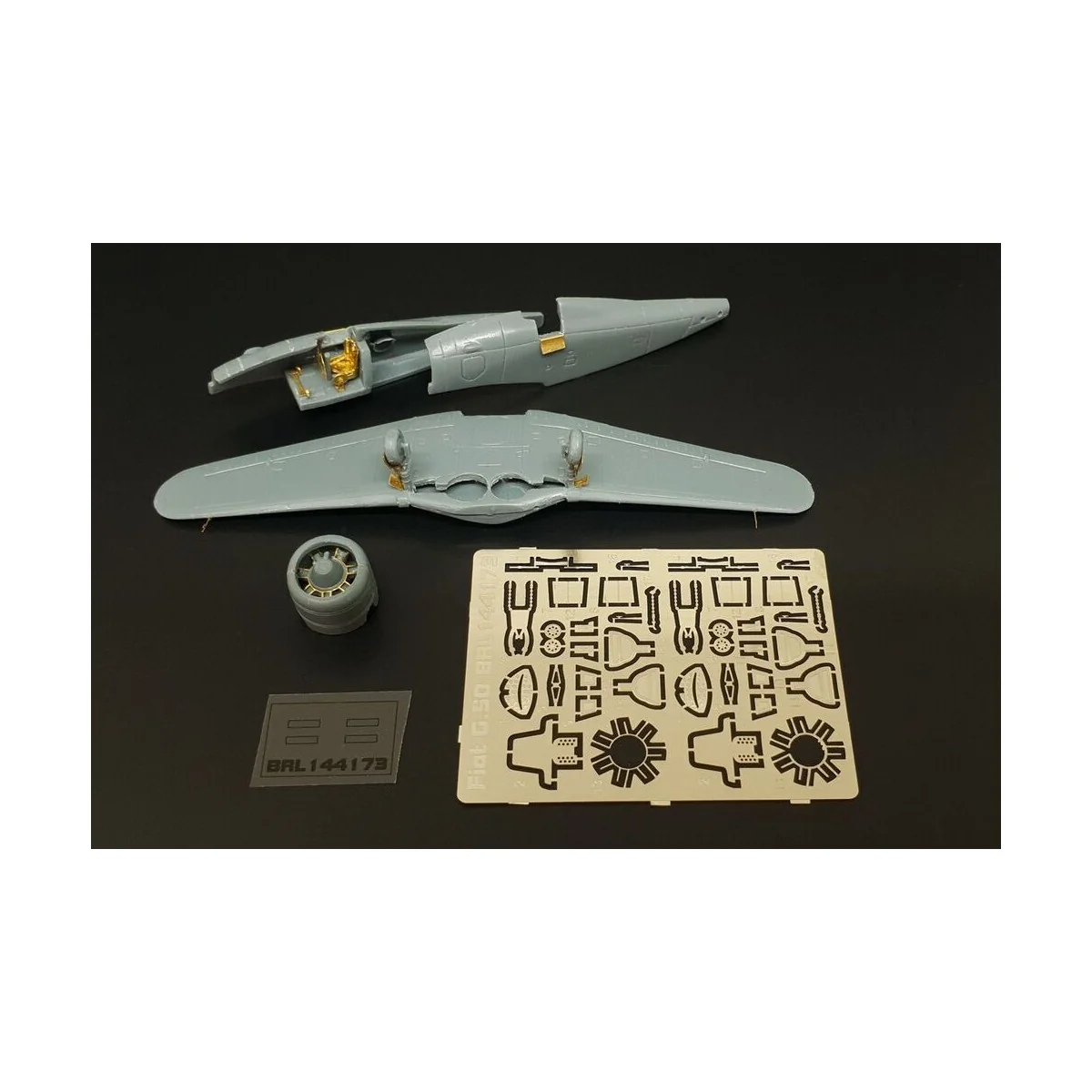 Fiat G.50 (Mark I kit), 1/144 - Brengun BRL144173