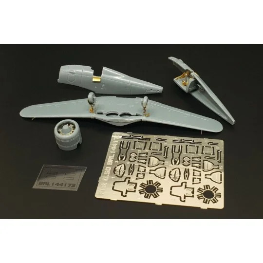 Fiat G.50 (Mark I kit), 1/144 - Brengun BRL144173