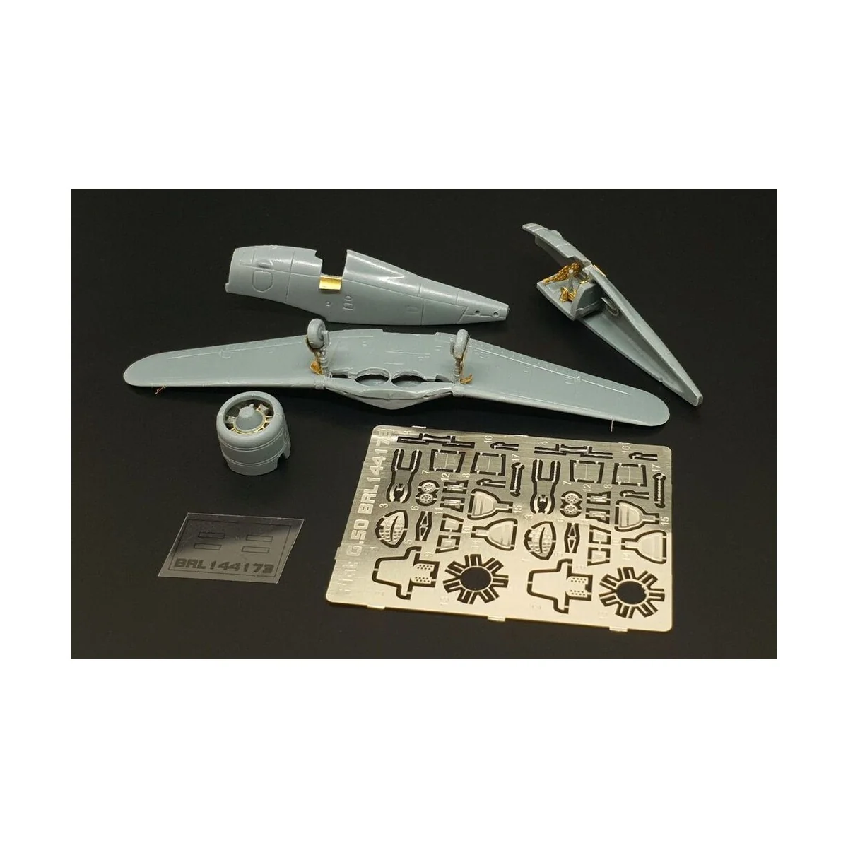 Fiat G.50 (Mark I kit), 1/144 - Brengun BRL144173