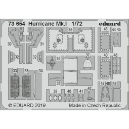 Hurricane Mk.I for Arma Hobby - Eduard Accessories 73654