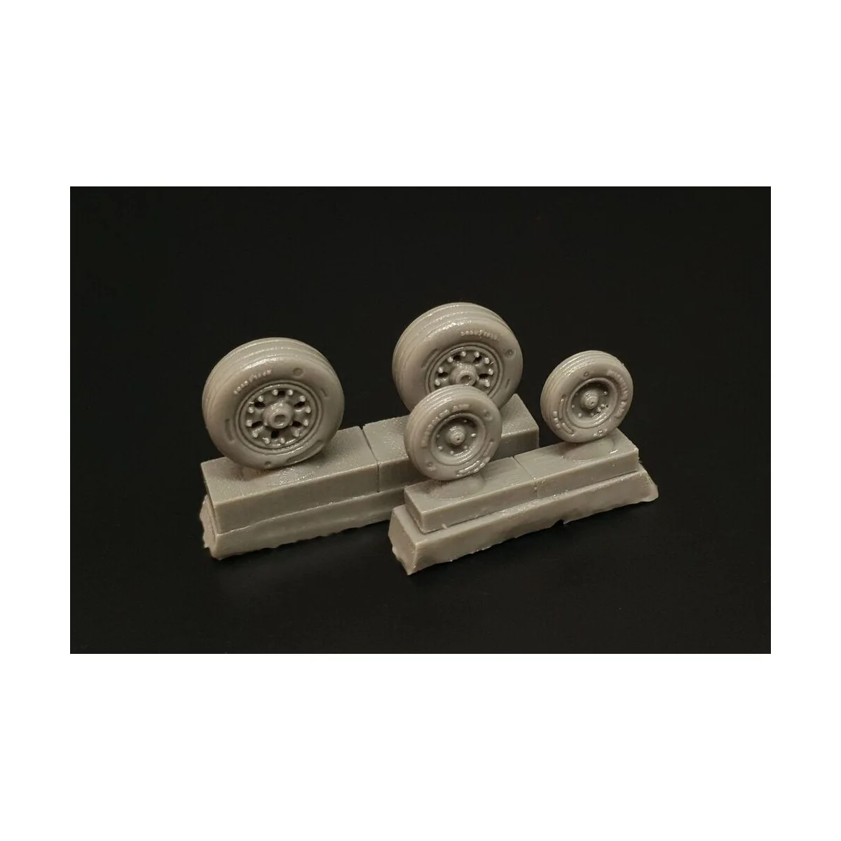 F/A-18 C/D wheel set, 1/72 - Brengun BRL72263