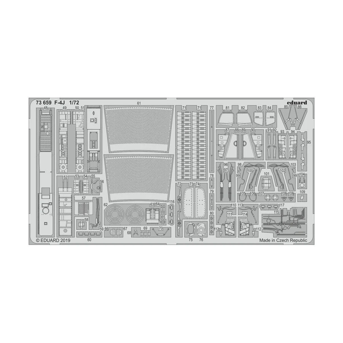 F-4J for Academy, 1/72 - Eduard Accessories 73659